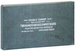 Double-Dummy / Two-Handed Bridge and Whist Board Game 1st Edition 1905 VG copy - Picture 1 of 2