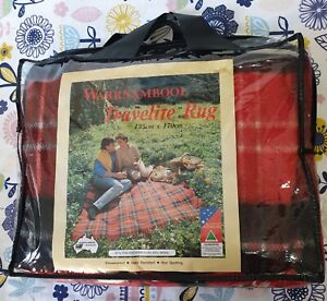 🏖 Vintage Warnambool Travelite picnic rug - Anthony - 135cm x 170cm - NRFP