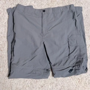 Magellan Size L Men’s Covertable Gray Fish Pants 36” Waist - Picture 1 of 4