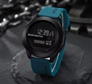 Sport Watch for Man Luxury Digital Wristwatch Stopwatch Luminous with Date Week - Picture 1 of 13