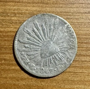 Mexico 1847 2 Reales Go PM - Picture 1 of 4