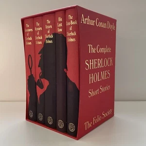 The Complete Short Stories of Sherlock Holmes (5v.) | The Folio Society | 2004 - Picture 1 of 24