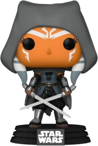 Funko POP! Star Wars: Ahsoka con capucha con sables dobles + protector - Imagen 1 de 2