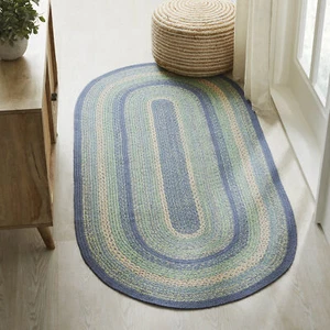 Jolie Jute Rug Oval w/ Pad 36x72 - Picture 1 of 8