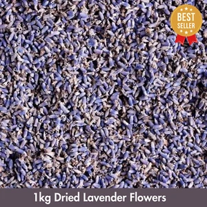 Flores de lavanda seca Albania 50 g - 1 kg, una fragancia aromática natural de habitación - Imagen 1 de 7