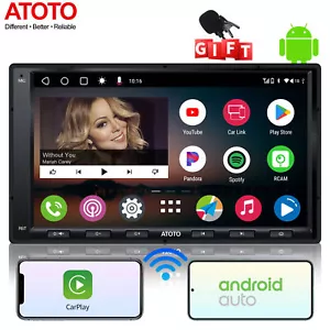 ATOTO A6 8 Kern 7” Android Radio 2Din Autoradio DSP GPS TrackHU Wireless CarPlay - Bild 1 von 12