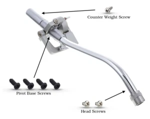 Technics Tonarm Schraubenset SL-1200, SL-1210 Mk2 - Bild 1 von 3