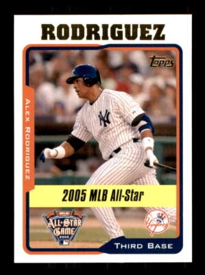 2005 Baseball Topps U&H Alex Rodriguez New York Yankees #UH176 AS - Image 1 of 2