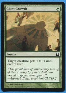 MAGIC MTG Return to Ravnica RTR #125 Giant Growth - Imagen 1 de 1