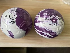 Marble Crown Green Bowls Lilac/White 2.2 HD or Std Delivery October - Picture 1 of 1