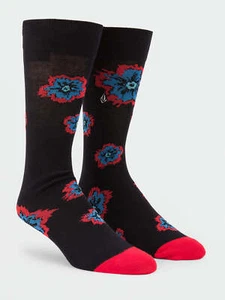 VOLCOM Men's Crew Socks TRUE SOCKS - NVY - Size 9-12 - LAST ONE LEFT - Picture 1 of 1