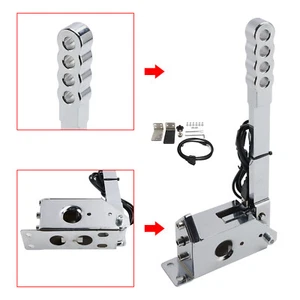 For RacingGames G25/G27/G29/T500 For Assetto PC 14Bit SIM USB Handbrake Silver T - Picture 1 of 13