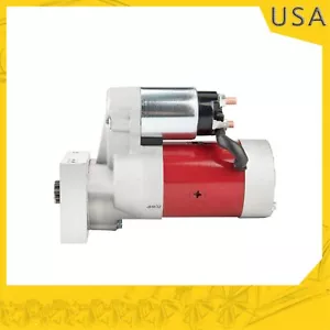 1x Starter For Chevy SBC 350 BBC 454 10" 153T 11" 168T Mini High-Torque 4Hp Red - Picture 1 of 10