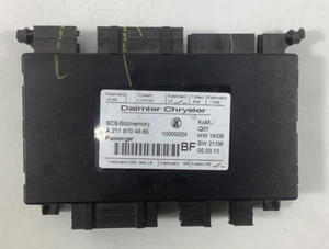 2007 - 2012 MERCEDES BENZ GL450 GL550 FRONT RIGHT SEAT CONTROL MODULE OEM . - Picture 1 of 8