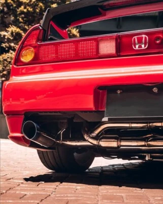 Sistema de escape Pride 91-05 Acura Honda NSX Catback V2 punta de titanio quemado NA1 NA2 Foto 1 de 4