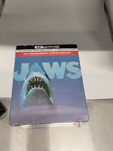Jaws (STEELBOOK) (4K ULTRA HD + BLU-RAY+Digital)