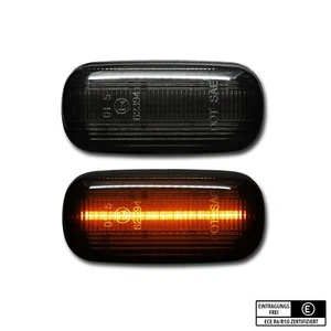 SCHWARZE LED Seitenblinker Audi A3 S3 A4 S4 RS4 A6 S6 RS Avant - Bild 1 von 3