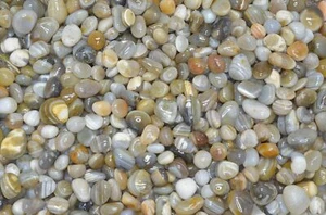 Piedras caídas de sardónix con bandas de 2 libras - 0,75"" a 1,25"" avg. - Artesanías, decoración - Imagen 1 de 1