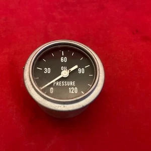 KAWASAKI OIL PRESSURE GAUGE Z1 900 KZ 900 1000 CB750 Triumph BSA 0-120 psi - Bild 1 von 6