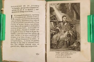 Vida del Papa Clemente XIV (Ganganeli). Life of Pope Clement XIV. 1786 - Imagen 1 de 7