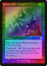 Roar of the Wurm FOIL Odyssey PLD Green Uncommon MAGIC MTG CARD ABUGames