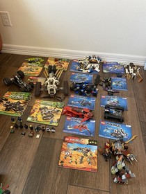 HUGE LEGO NINJAGO LOT - Instructions/parts/figs From 9449, 9444, 9443, 9448, Etc