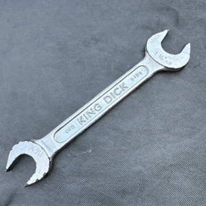 KING DICK OPEN SPANNER WRENCH B135 1” 3/4” AF TOOL VINTAGE USED AUTO ENGINEER - Picture 1 of 6