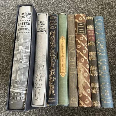 Folio Society Books Bundle x 8 Classic Historical Job Lot - Image 1 of 4