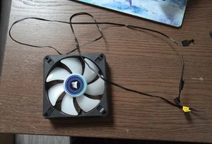 Corsair ML120 RGB ELITE Premium 120mm PWM Magnetic PC Fan *Read Description* - Photo 1/1
