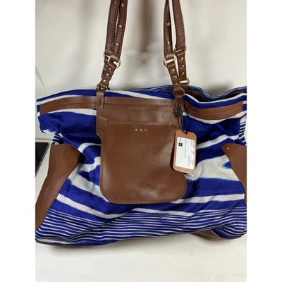 Bolso Missoni Fiammato Azul Rayas Nuevo con Etiquetas Foto 1 de 4
