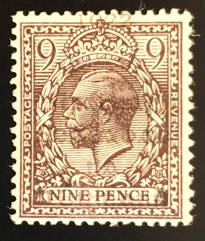 IRELAND 1922 DOLLARD 9d OVERPRINT ERROR 'DATE ON TOP' LHM SG 8 VAR HIB T7c @€120 - Изображение 1 из 1