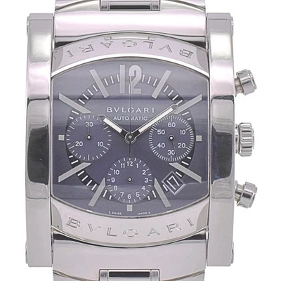 BVLGARI Assioma AA48SCH Chronograph Date Automatic Men's Watch G#142388 - Image 1 of 4