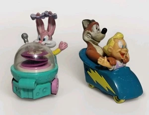 Vtg Looney Tunes Animaniacs Mindy & Buttons Wild Ride Babs Bunny McDonalds 90s - Picture 1 of 5