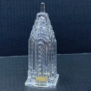 Shannon Crystal Designs of Ireland Empire State Building Figurine Czech Republic - Picture 1 of 7