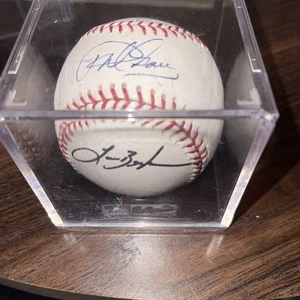 OFFICIAL MLB AMERICAN LEAGUE RAWLINGS SIGNED- Clemens,  Berkman, Qualls, Garner - Picture 1 of 9