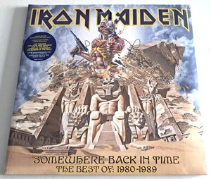 Iron Maiden - Somewhere Back In Time 2008 Parlophone DBL Pic Disc LP *Sealed* - Imagen 1 de 2