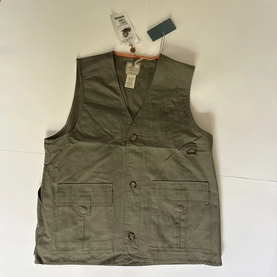 Chaleco Beretta Algodón Ligero Verde Hiedra Para Hombre EE. UU. Talla M GUQ92604077A Foto 1 de 4