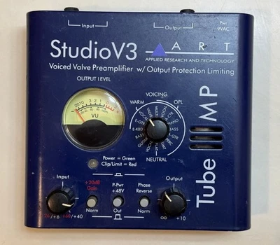 ART TUBE MP STUDIO V3 MICROPHONE PREAMP ********FREE SHIPPING!! - Image 1 of 3