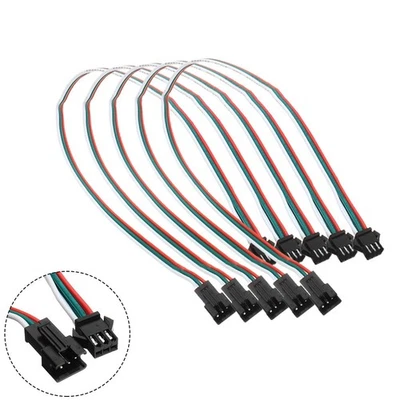 Connection Extension Cable Home Models Parts Wire 1Meter 3 Pin For WS2811 - Image 1 of 4