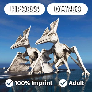 Ark Survival Ascended Official PVE Pteranodon White Albino TOP STATS PS5/XBOX/PC - Picture 1 of 5