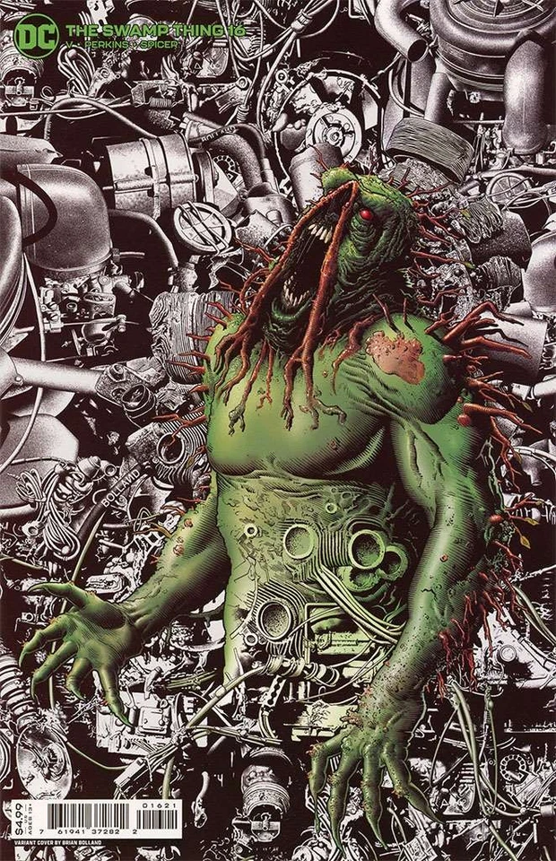 Swamp Thing (7th Series) #16A VF/NM; DC | cardstock Last Issue - w/Bag+Board - Image 1 of 1