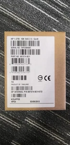 For HPE 1.2TB 6G SAS 10K SFF 2.5" HDD 697574-B21 697631-001 693641-001 - Picture 1 of 6