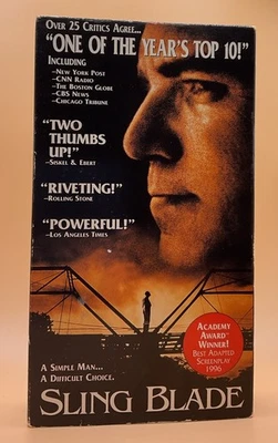 Sling Blade VHS 1997 Billy Bob Thornton **Buy 2 Get 1 Free** Foto 1 de 4
