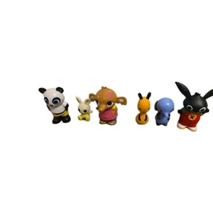 "Paquete de 6 figuras oficiales de oso dorado de Bing Bunny Cbeebies 4""" - Imagen 1 de 4