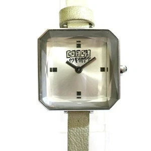 Coach 14501328 Poppy Square Women'S Quartz Watch Pawn Shop Kantei-Kyokohama Kona - Picture 1 of 9