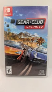 Gear.Club Unlimited (Nintendo Switch, 2017) Complete CIB Tested - Foto 1 di 7