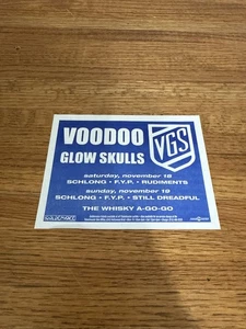 Vintage Original Show Flyer Voodoo Glow Skulls Schlong FYP @ Whiskey - Picture 1 of 6