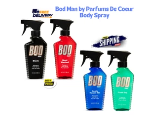 Bod Man by Parfums De Coeur Body Spray 8 oz Men Body Splash Select choice - Picture 1 of 19