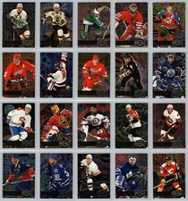 1996-97 FLEER METAL UNIVERSE INSERT CARDS - U PICK SINGLES - FINISH SET Mint BV