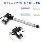 12V linear actuator linear motor 500mm linear drive electric cylinder 6000N 5mm/s